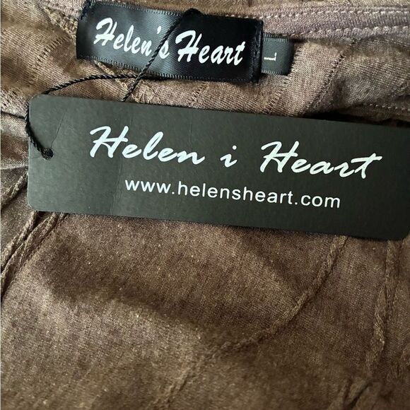 Helen’s Heart Elegant Brown Maxi Dress Size L - Picture 7 of 8